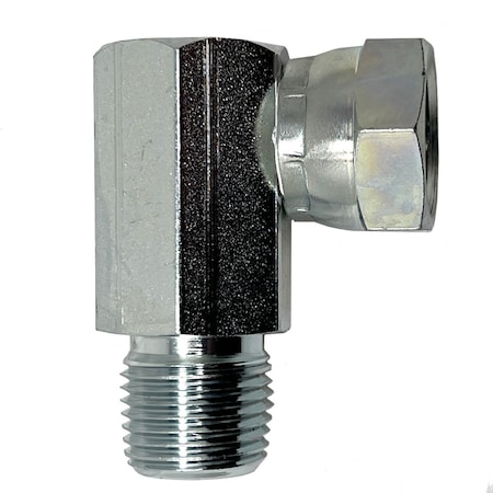 Reelcraft Swivel Union, 1/2in NPTM x 1/2 NPTF 90 Degree S257-4